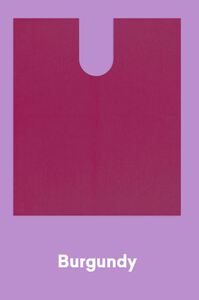 monoart bib up burgundy / patienten servetten