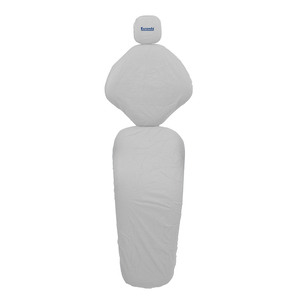 monoart stoelhoezen/chaircovers wit