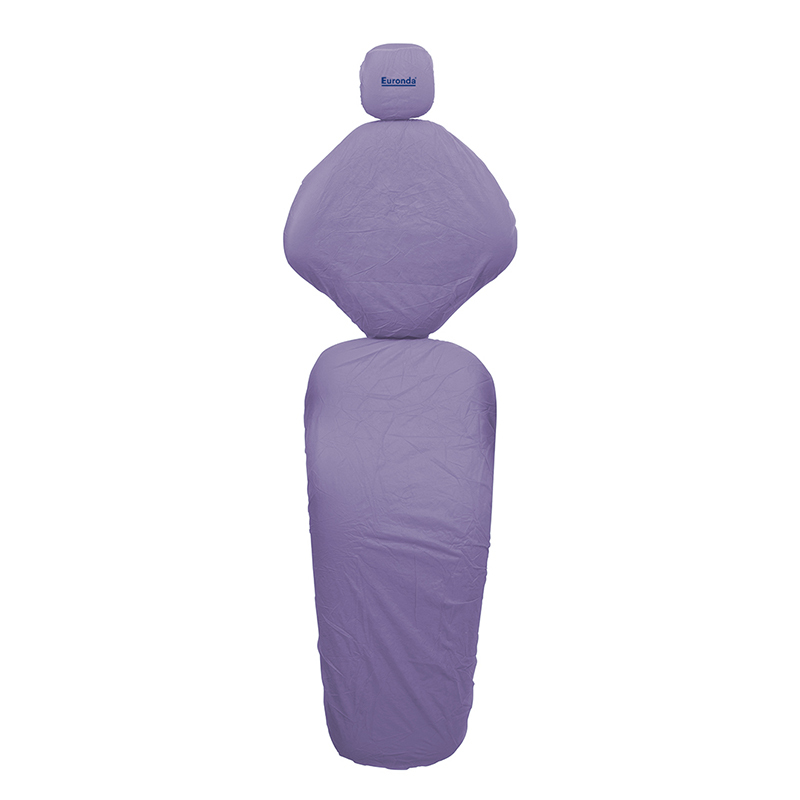 Monoart stoelhoezen/chaircovers lila