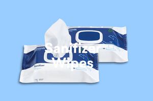 euronda sanifizer wipes 15x19cm flowpack