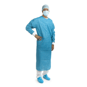 alle sms microfiber schort steriel lichtblauw/med.