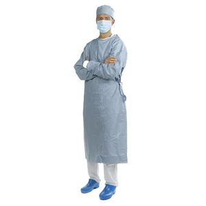 alle softtesse schort steriel l.blauw/xl