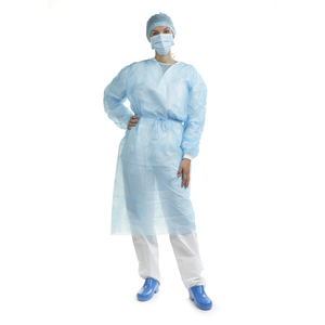 alle water-repellent jas niet steriel licht blauw