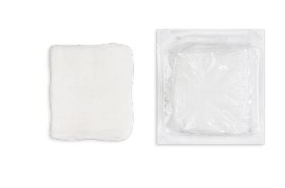 Alle gaascompressen sterile 8-laags 7,5x6,5cm