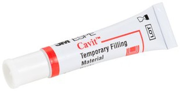 Cavit rood in tubes