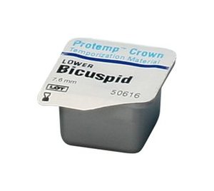 protemp crown bicuspid lower