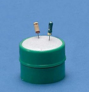 endoclean houder voor sponsjes plastic autocl.blau