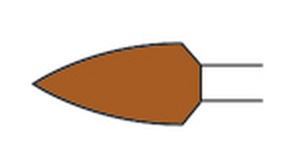Identoflex gold/amalg bruin vlam
