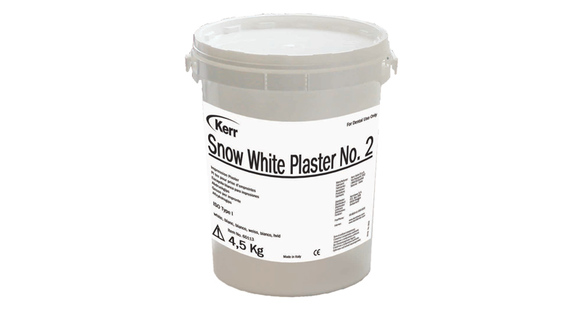 Snow white impression plaster / gips