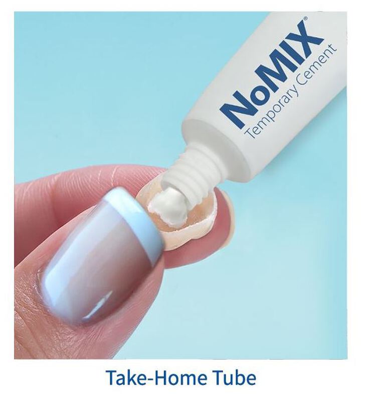 Nomix tijdelijk cement / take-home tubes