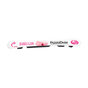 fluorodose bubble gum fluoride varnish met xylitol