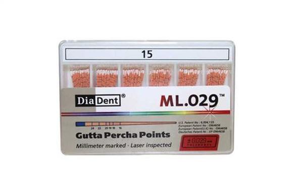 Gutta percha points 15 ml.029/p-63