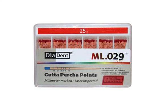 Gutta percha points 25 ml.029/p-63