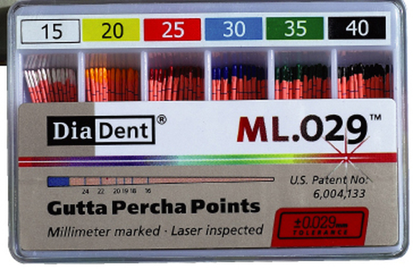 Gutta percha points 15-40 ml.029/p-63