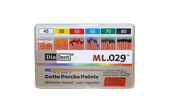 Gutta percha points 45-80 ml.029/p-63