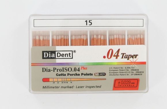 Dia-proiso gutta percha point.04 15