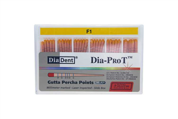 Dia-prot gutta percha point f1