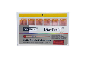 dia-prot gutta percha point f1