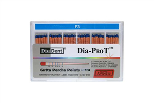 dia-prot gutta percha point f3