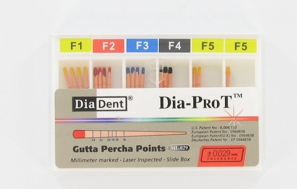 Dia-prot gutta percha point f5