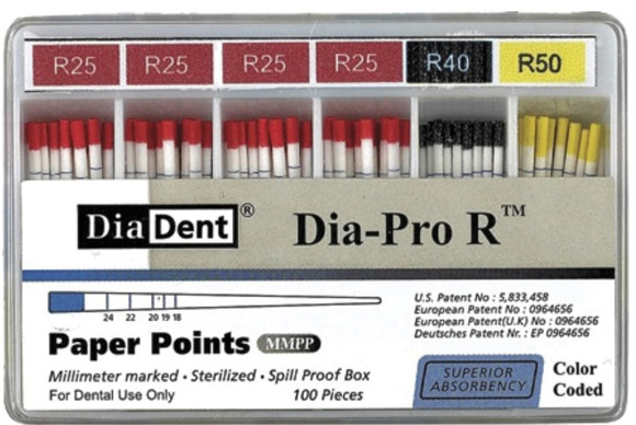 Dia-pro r paper points ass 25/40/50