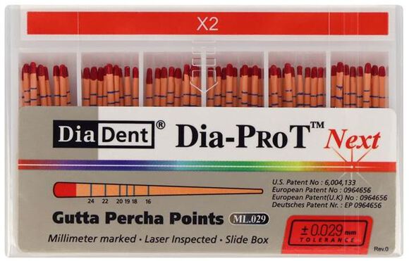 Dia-prot next gutta percha point x2