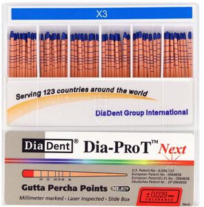 dia-prot next gutta percha point x3