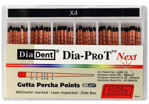 Dia-prot next gutta percha point x4