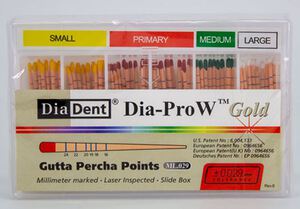 dia-prow w gold gutta percha points large