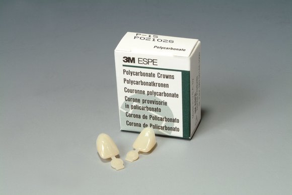 Polycarbonate noodkronen incisief onder 64
