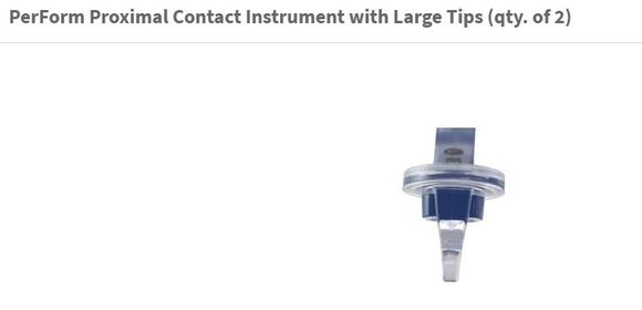 Perform proximal contact instrument / large tips