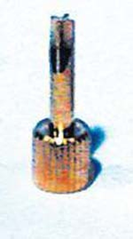Screw post sleutel kruis kop / v. gold plated post