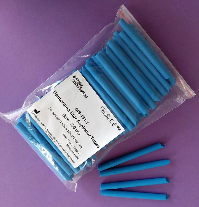 Svenska afzuigbuizen blauw autoclaveerbaar 11mm