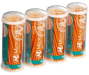 microbrush tube applicators ultrafijn oranje 0,5mm