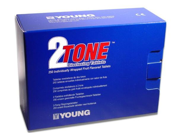 2-tone disclosing tabletten