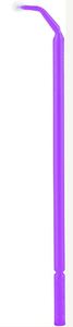 microbrush m10 double bend applicator pearl purple