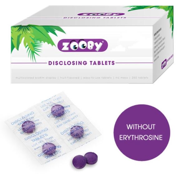Zooby dual detection disclosing tabletten