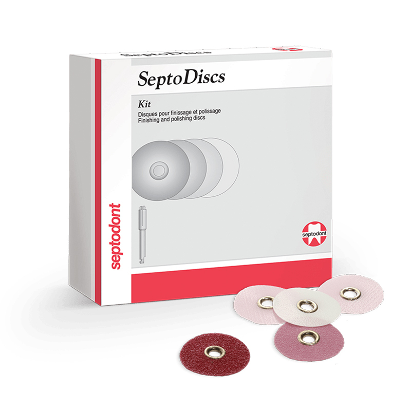 Septodiscs refill 1/2 inch grove polijstschijven