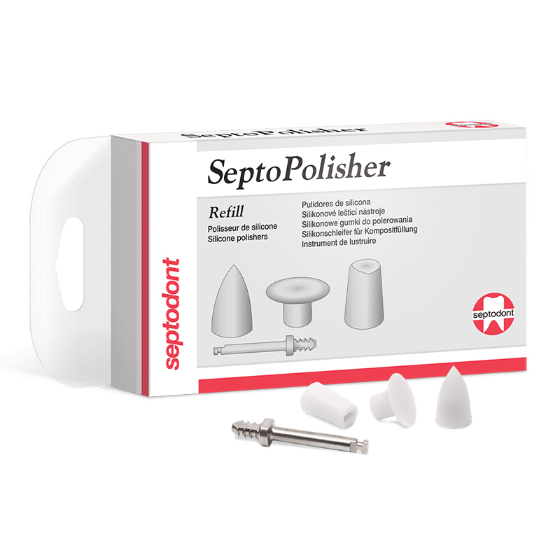 Septopolisher kegel met 1 mandrel