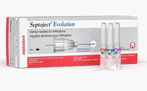 septoject evolution 27g - 0,4 x 16 mm naalden