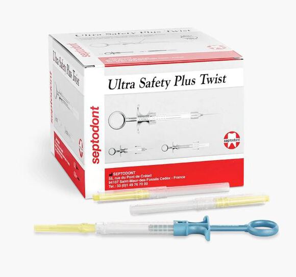 Ultra safety plus twist 27g 21 mm + handvat