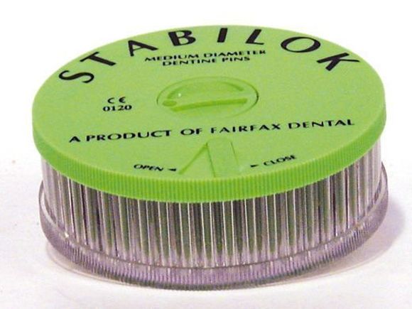 Stabilok stiften rvs groen medium (diam. 0.76mm)