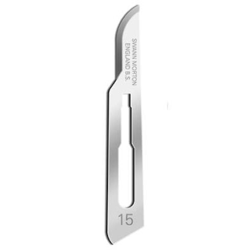 Swann morton rvs scalpels steriel nr. 15