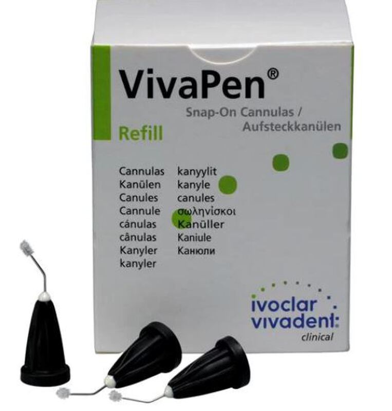 Adhese vivapen snap-on canules