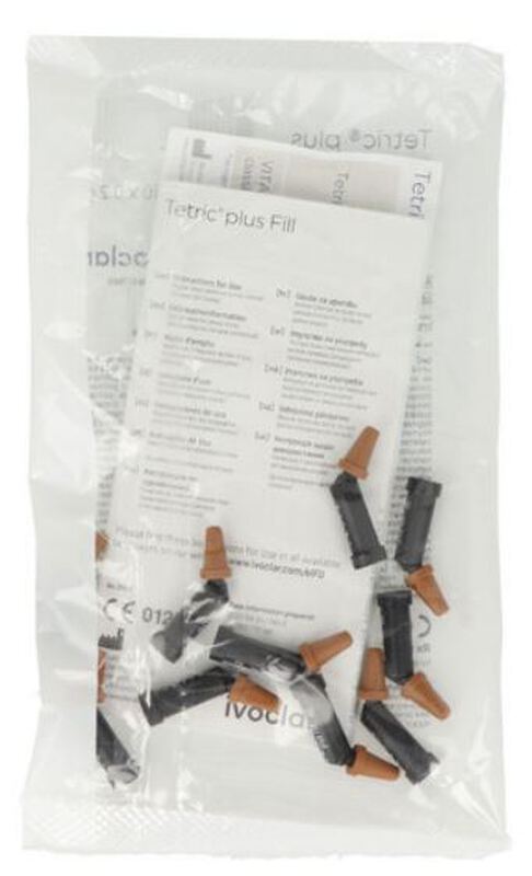 Tetric plus fill composiet refill caps. a3,5 plus