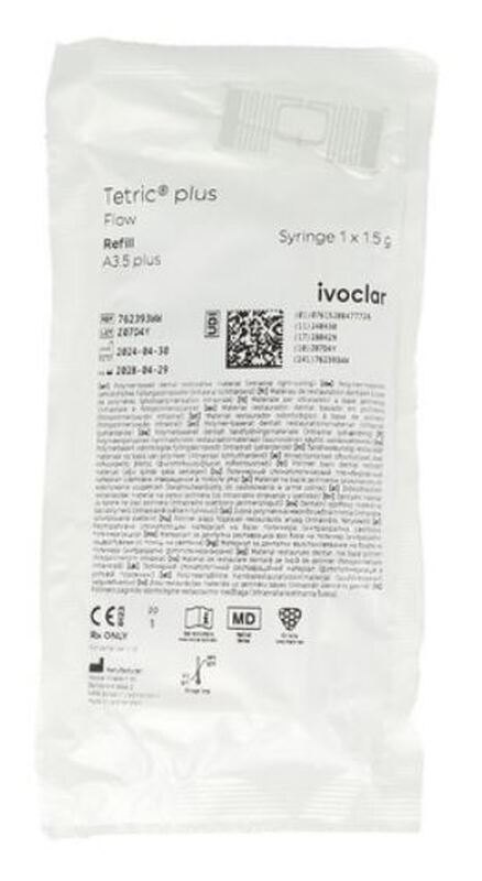 Tetric plus flow composiet refill spuit a3,5 plus
