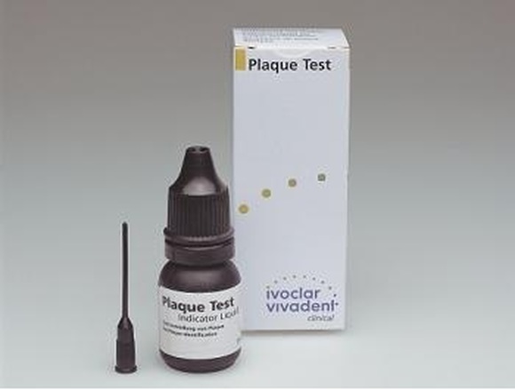 Plaque test disclosing vloeistof