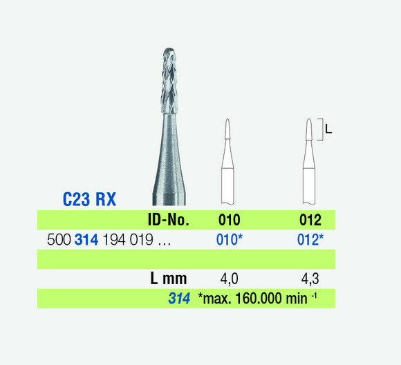 Ela hm boren c23rx/012 fg