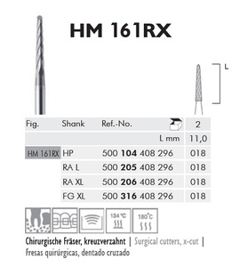 meisinger botfrais hm fg 161rx/018 xl