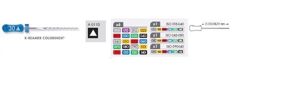 K-reamers 035|21mm a011d